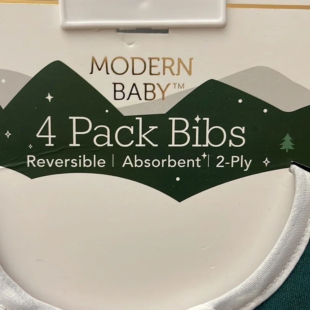 2 set - 8 pack bibs for babies